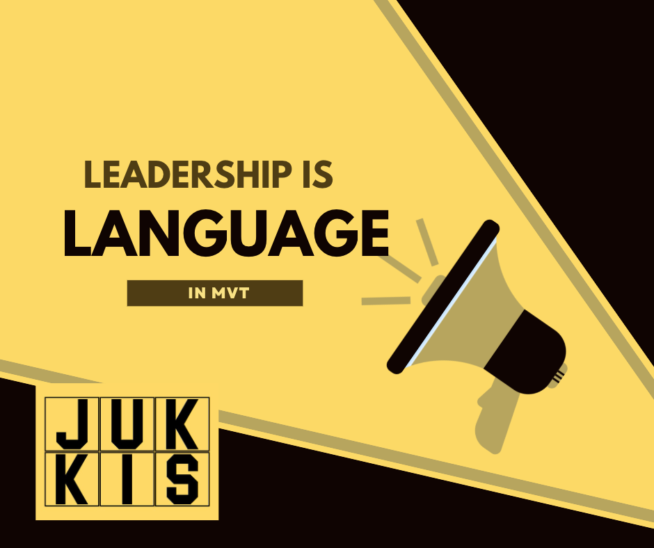 Leadership is language in MVT
